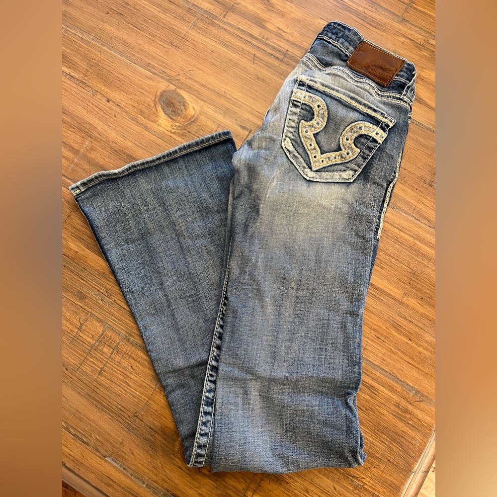 Women’s Boot Cut Jeans - Light Blue Wash